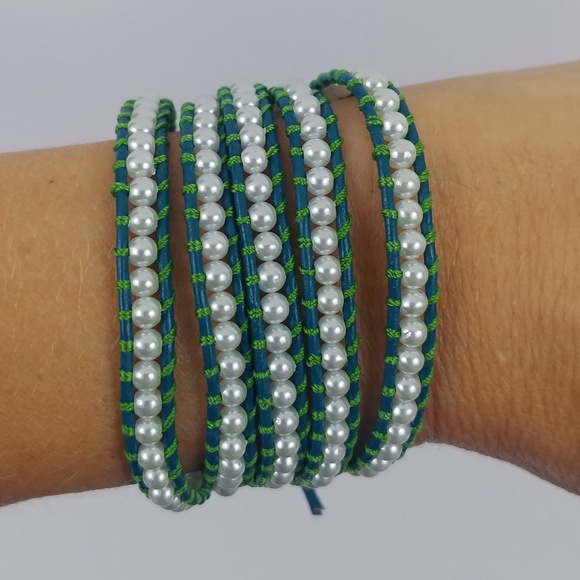 no brand Jewelry - Blue sea wrap bracelet